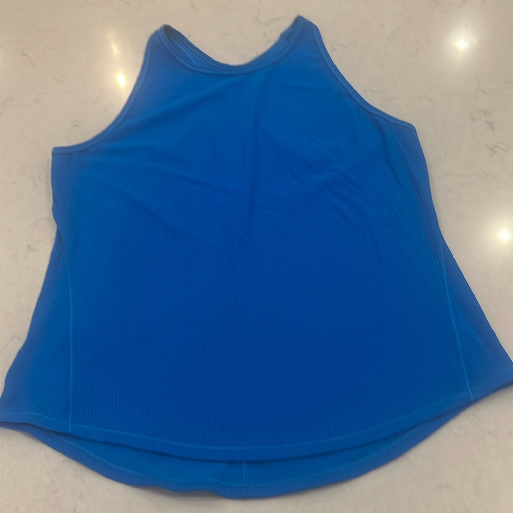 Lululemon Base Pace Ribbed Racerback Tank Top, size 10